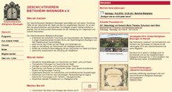 Desktop Screenshot of geschichtsverein-bietigheim-bissingen.de